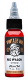 ETERNAL RED WAGON - VINTAGE INK – TINTAS | Reyes Tattoo Supply