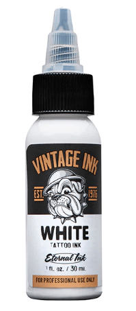 ETERNAL WHITE - VINTAGE INK – TINTAS | Reyes Tattoo Supply