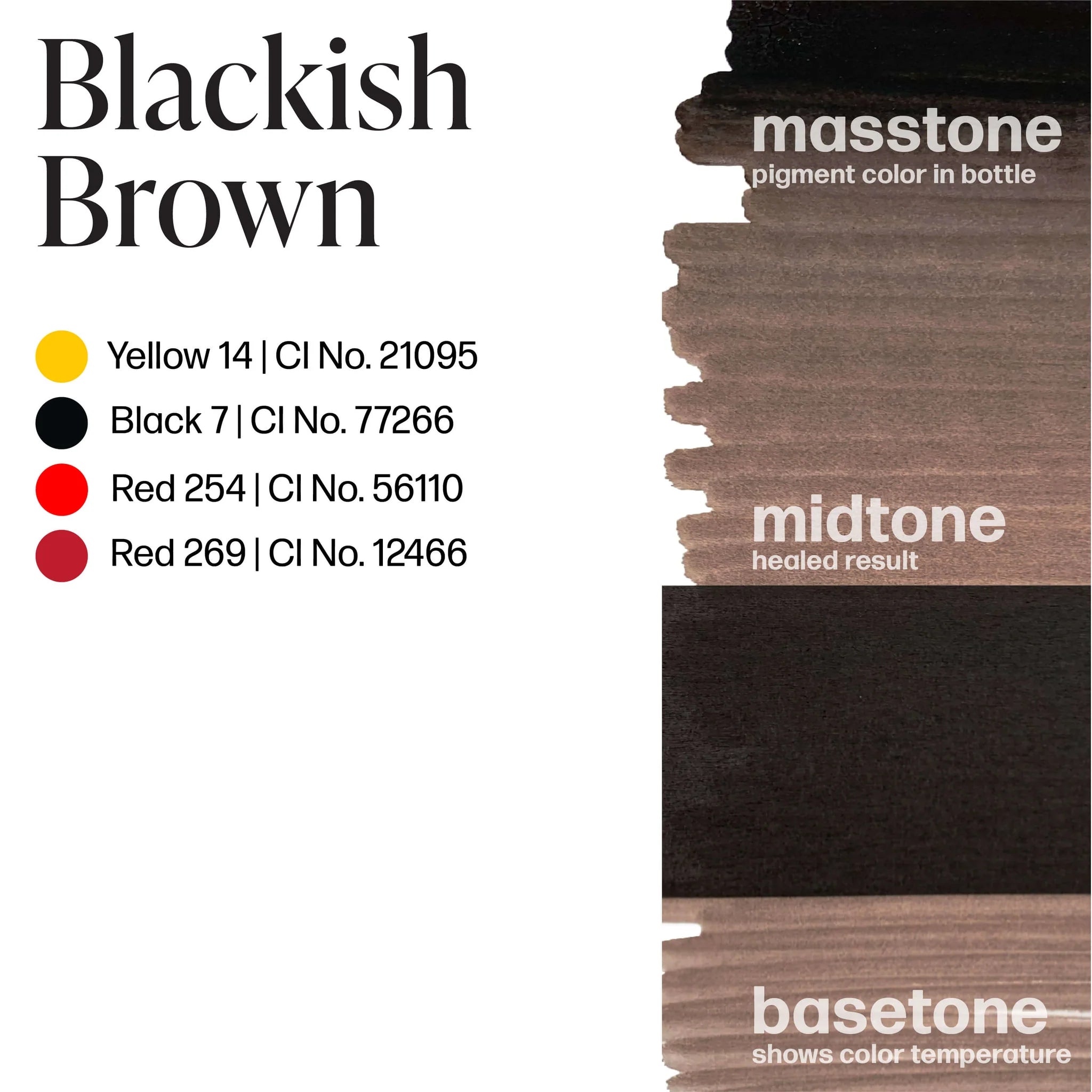 PERMABLEND BLACKISH BROWN – TINTAS | Reyes Tattoo Supply