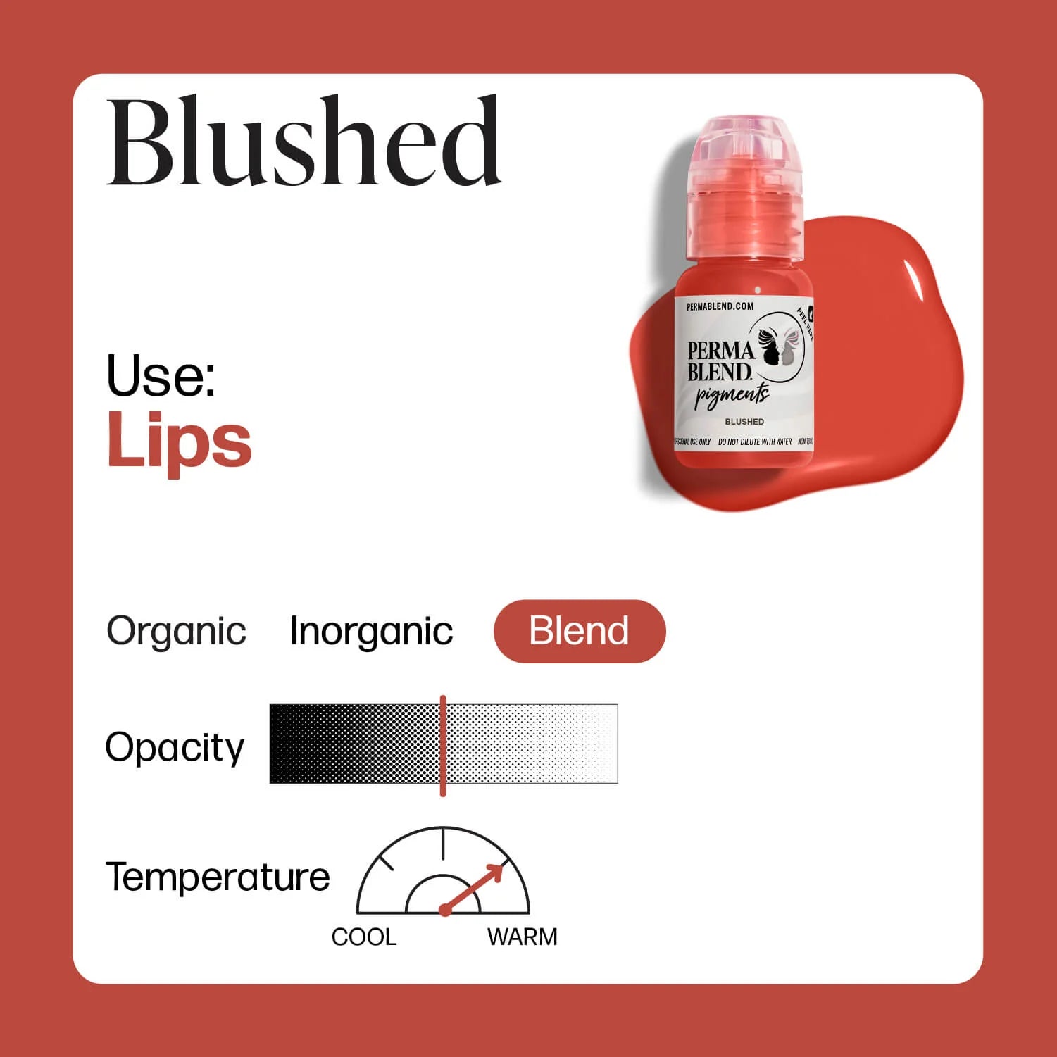 PERMABLEND BLUSHED – TINTAS | Reyes Tattoo Supply