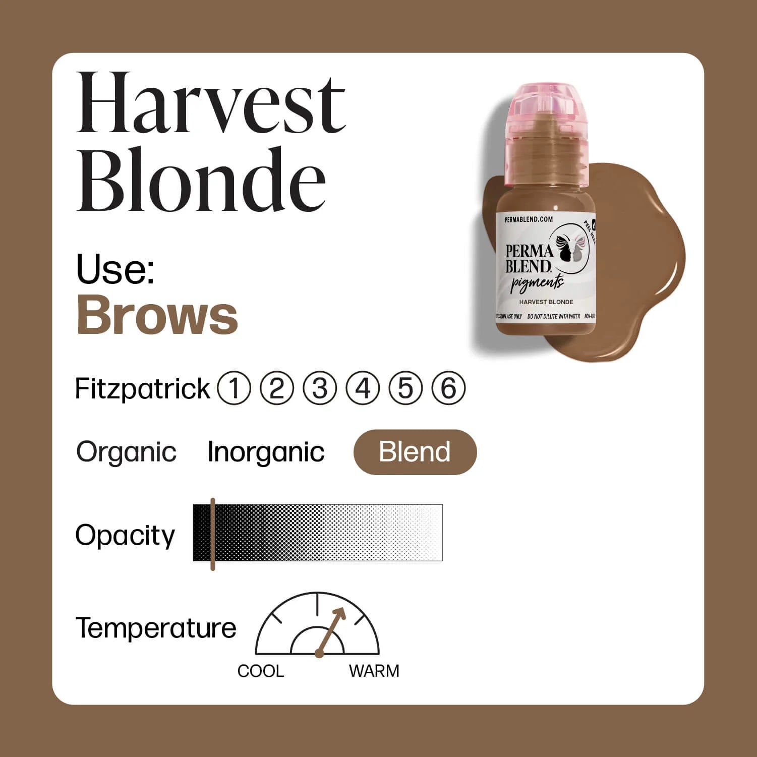 PERMABLEND HARVEST BLONDE – TINTAS | Reyes Tattoo Supply