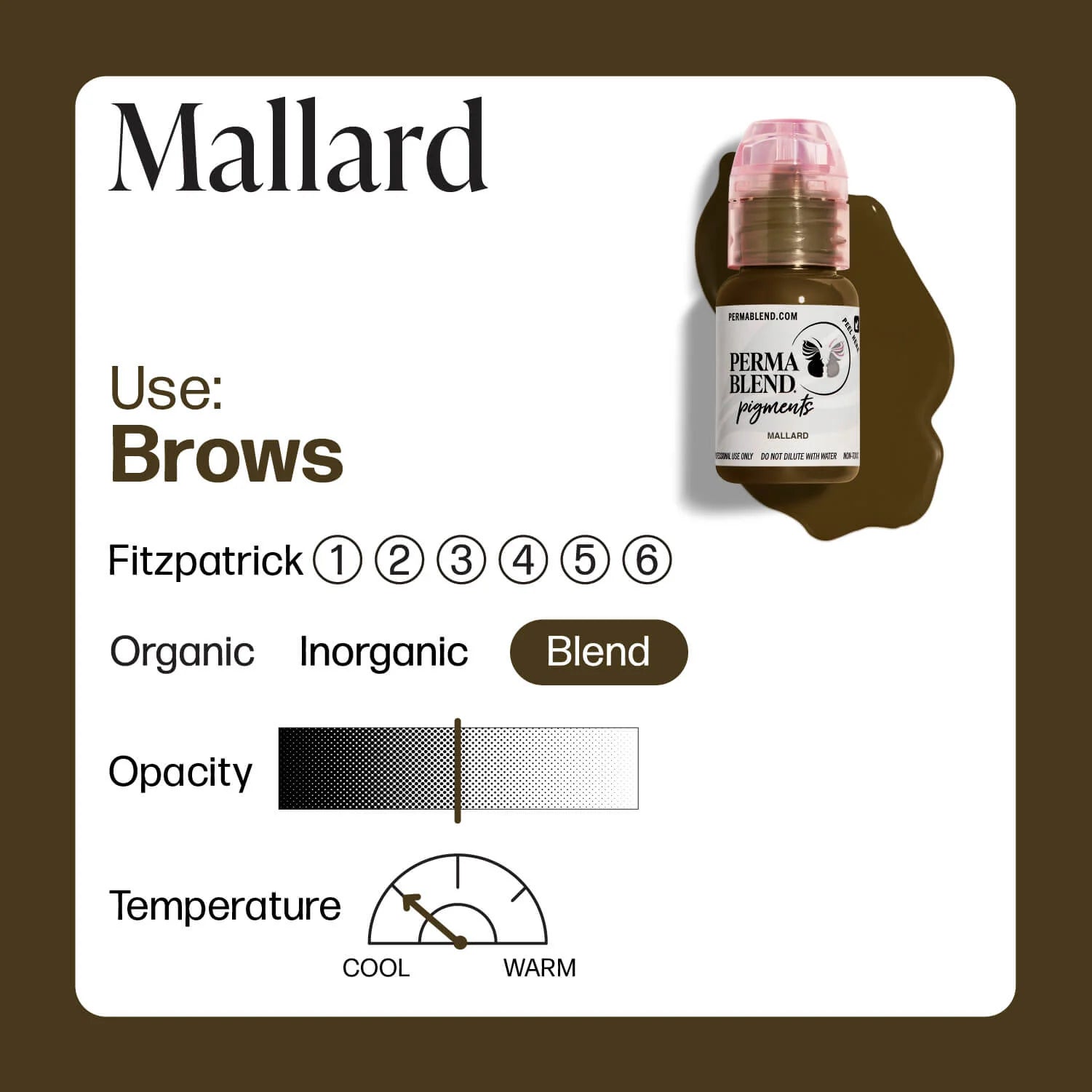 PERMABLEND MALLARD – TINTAS | Reyes Tattoo Supply