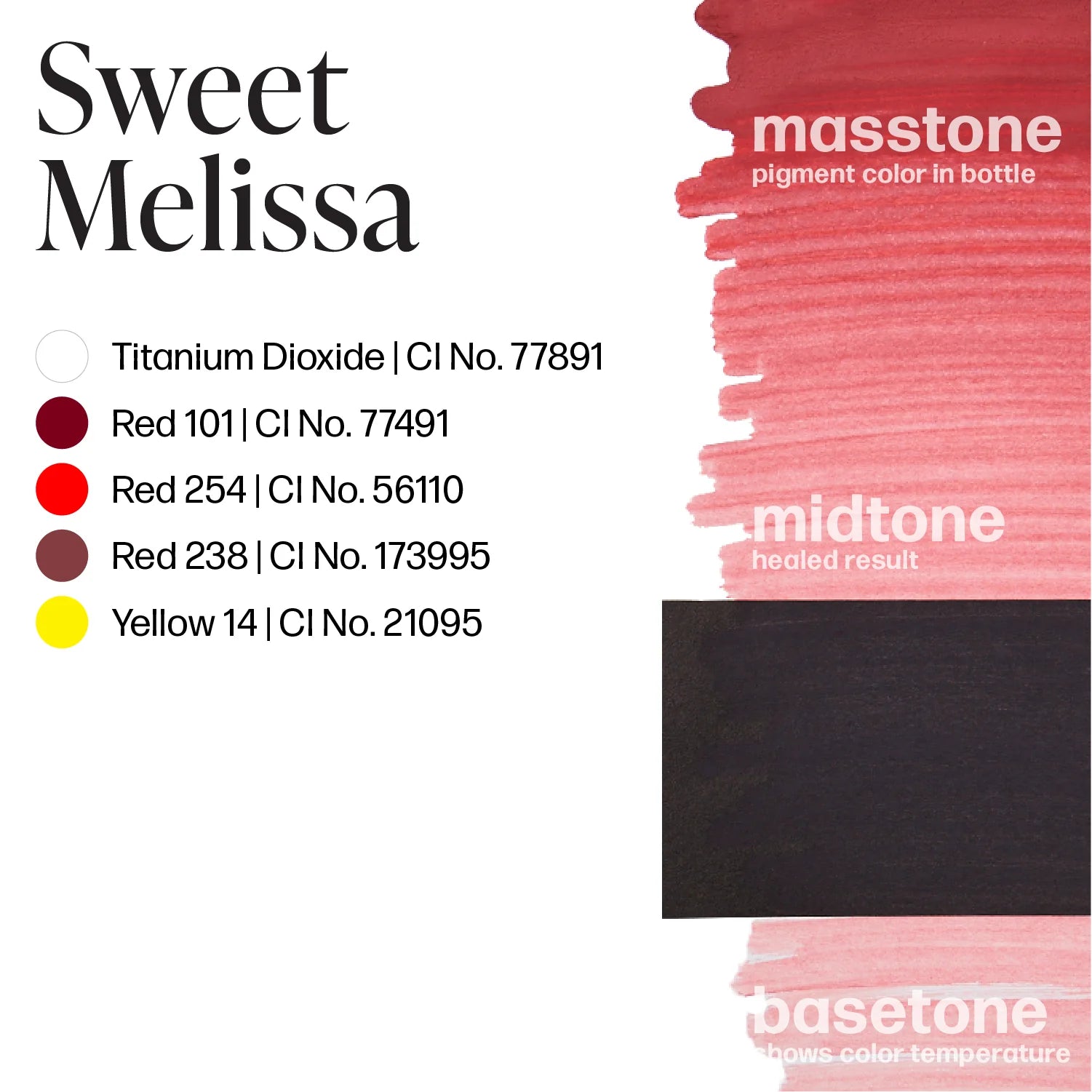 PERMABLEND SWEET MELISSA – TINTAS | Reyes Tattoo Supply