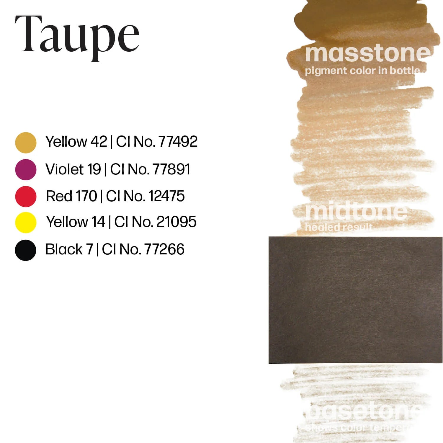 PERMABLEND TAUPE – TINTAS | Reyes Tattoo Supply