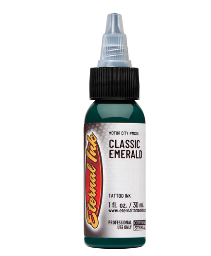 ETERNAL CLASSIC EMERALD - MOTOR CITY – TINTAS | Reyes Tattoo Supply