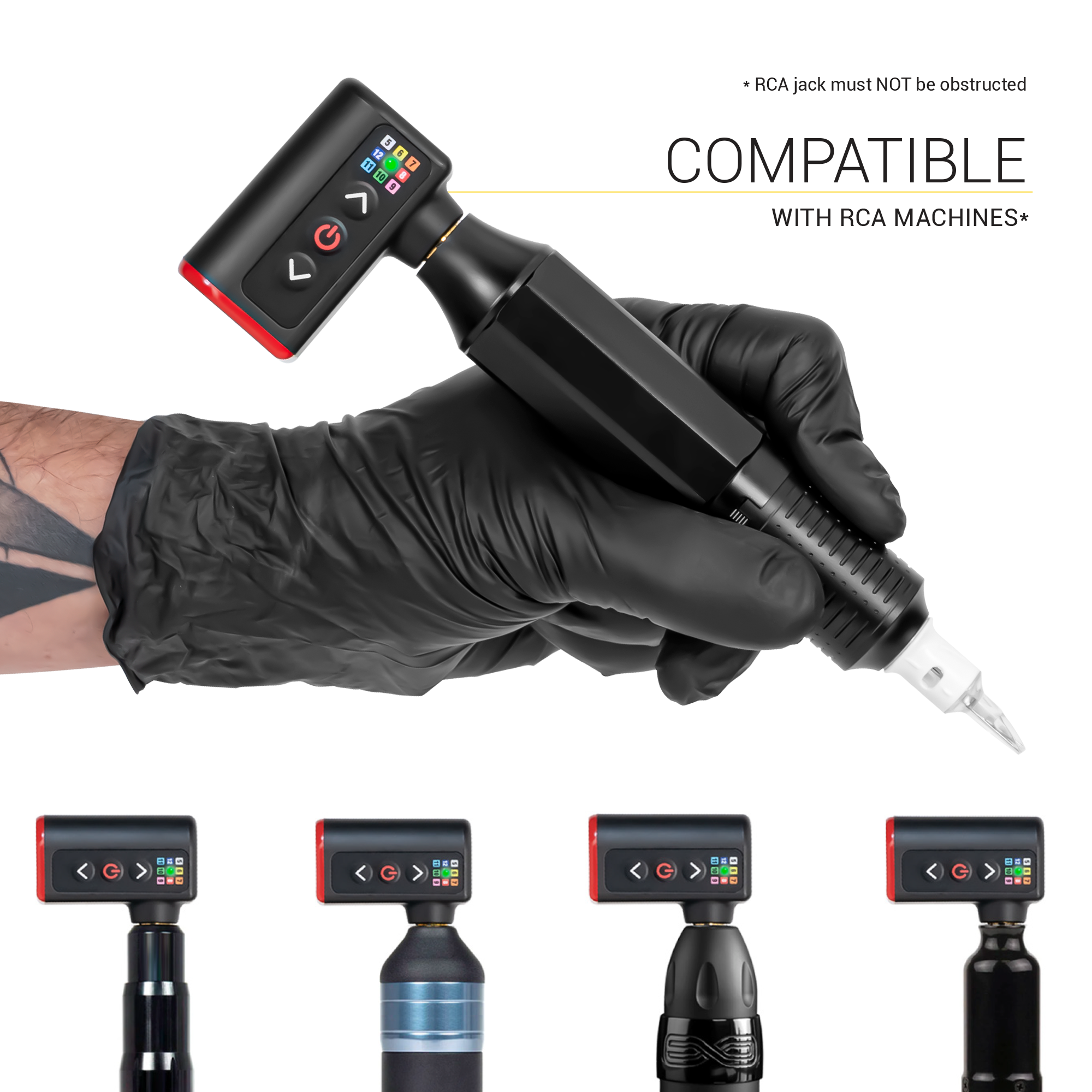 FKIRONS FK IRONS LIGHTNING BOLT FUENTE INALAMBRICA UNIVERSAL – FUENTES DE PODER | Reyes Tattoo Supply