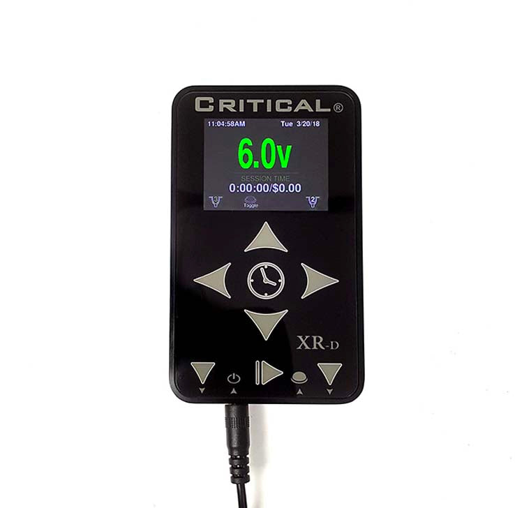 CRITICAL CRITICAL XR-D - FUENTE DE PODER – FUENTES DE PODER | Reyes Tattoo Supply