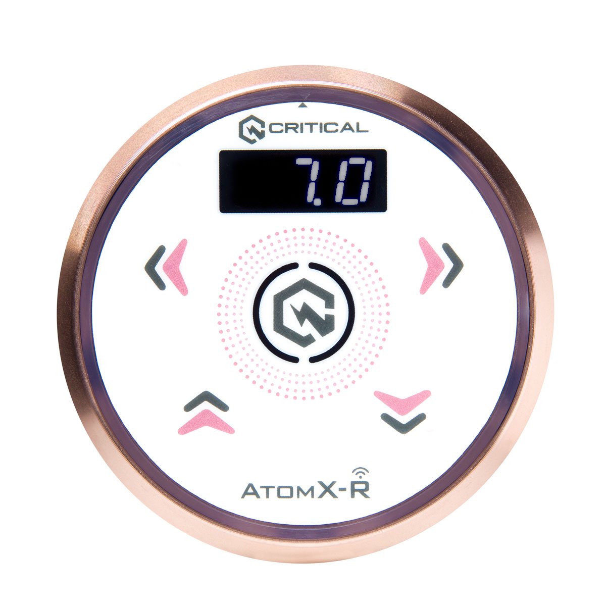 CRITICAL ATOM XR - FUENTE DE PODER - CRITICAL [ ROSE GOLD-WHITE ] – FUENTES DE PODER | Reyes Tattoo Supply